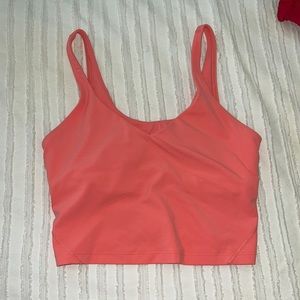 pink lulu align tank